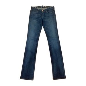 Earnest Sewn Stella Straight leg denim jean with stretch Size 27